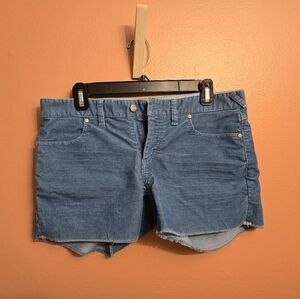 Corduroy Carve Design Shorts